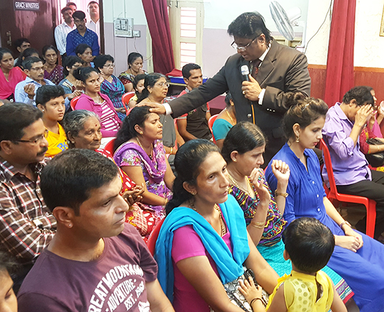 Grace Ministry organized special prayers for Prayer requests in Mangalore. Bro Andrew and prayer warriors prayed for every prayer request earnestly.