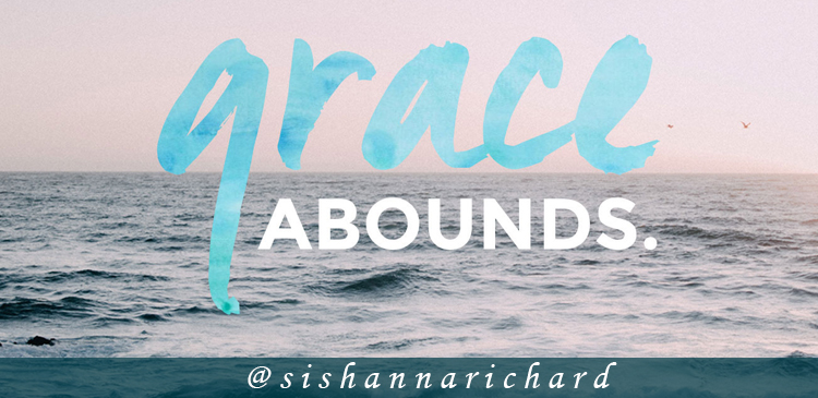 But where sin abounded, grace did much more abound says the book of Romans 5:20. Jesus paid the price on our behalf. At the cross, His abundant grace flowed freely for all those who would believe in Him.