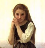 St. Germaine Cousin was born in 1579 at Pibrac, Germana. She is a French saint. She was born of humble parents at Pibrac, a village about ten miles from Toulouse.