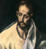 St. James the Lesser, the author of the first Catholic Epistle, was the son of Alphaeus of Cleophas. His mother Mary was either a sister or a close relative of the Blessed Virgin.