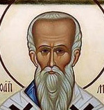 St. Methodios I was born in in Syracuse and was Ecumenical Patriarch of Constantinople from March 4, 843 to June 14, 847. He His feast day is celebrated on June 14 in both the East and the West.