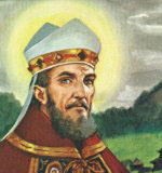 Willibald was born in Wessex on 21 October around the year 700. After studying in a monastery in Waitham, in Hampshire, he went on a pilgrimage to Rome (c. 722) with his father.