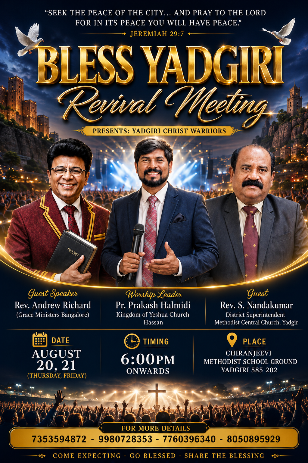 Bless Yadgiri – Revival Meeting 2026 | August 20–21